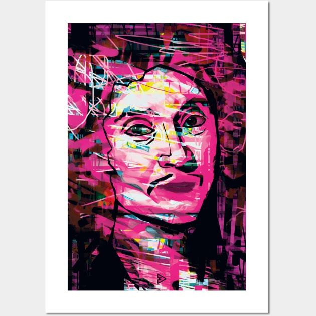 Moliere in Pink Wall Art by Exile Kings 